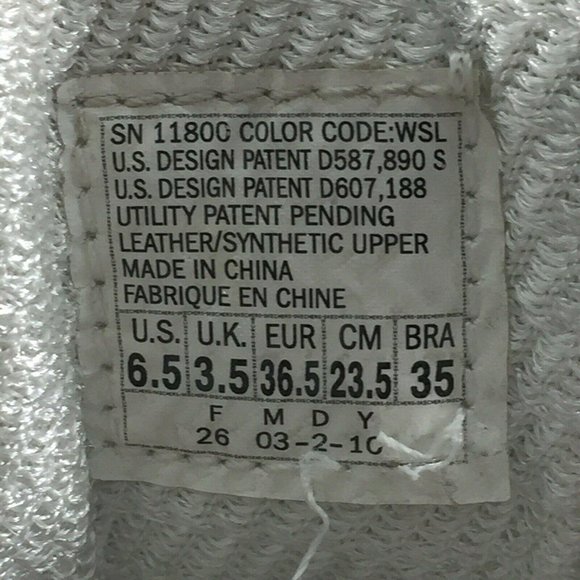 Skechers Shape Ups Shoes Womens 6.5 White Lace UK 3.5 EU 36.5 Walking Tone 11800 - Picture 4 of 12